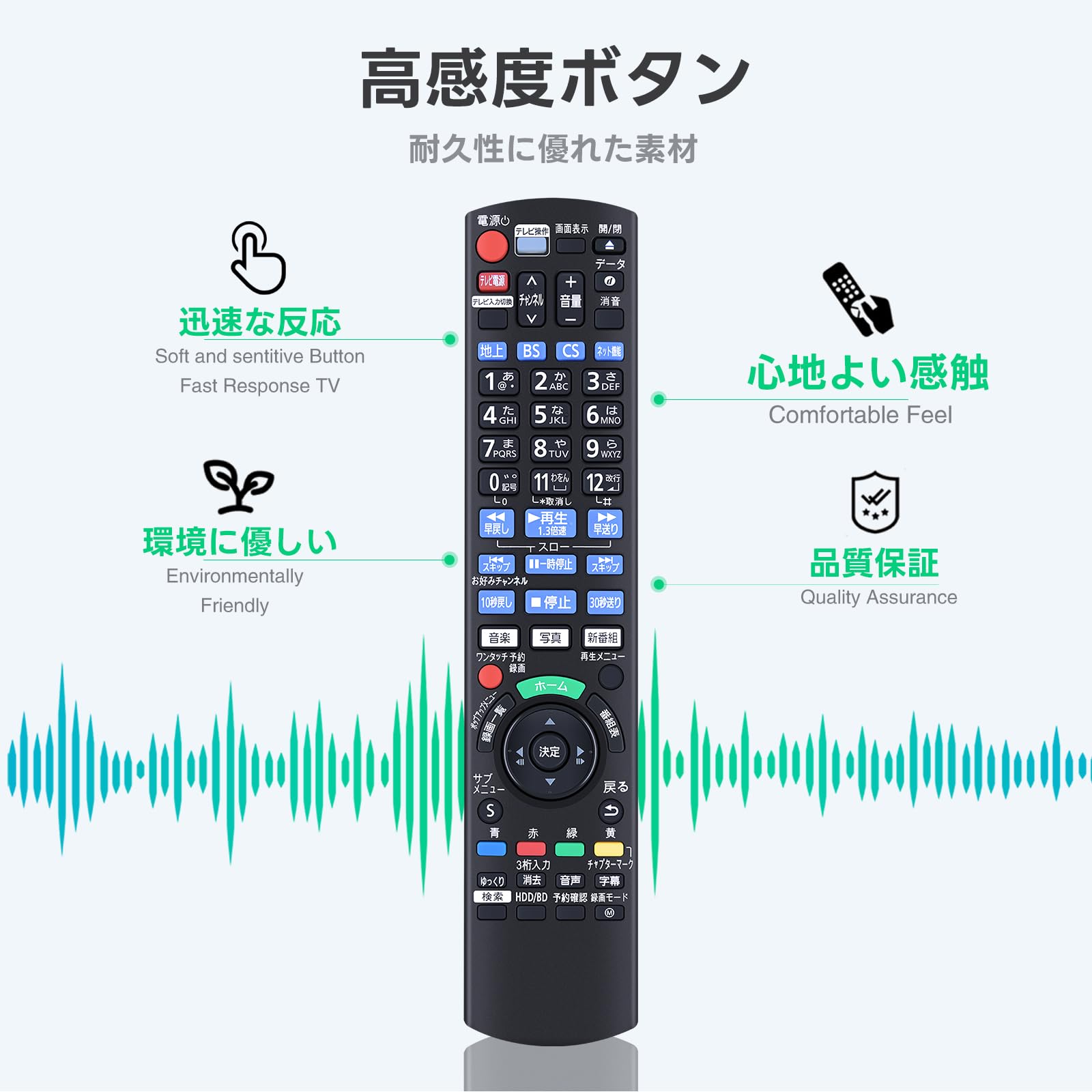 リモコン付属。HDDを新品へ交換！Panasonic DMR-2CW100 楽天市場】パナソニック ディーガ リモコン ブルーレイ